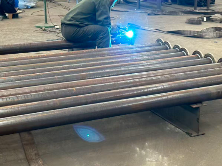 信阳20#无缝注浆管加工108*6钢花管棚管